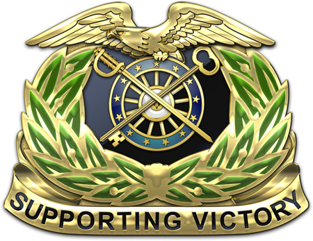 Quartermaster School crest